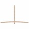 Ekena Millwork Bellingham Smooth Timber Gable Bracket, Douglas Fir, 108"W x 68"H x 3 1/2"D x 3 1/2"F, 15/12 Pitch GBW108X68X0404BEL00SDF - alternate 1